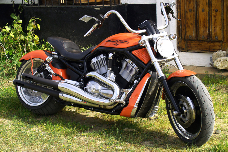 Marbella Performance Big Orange Custom Bike